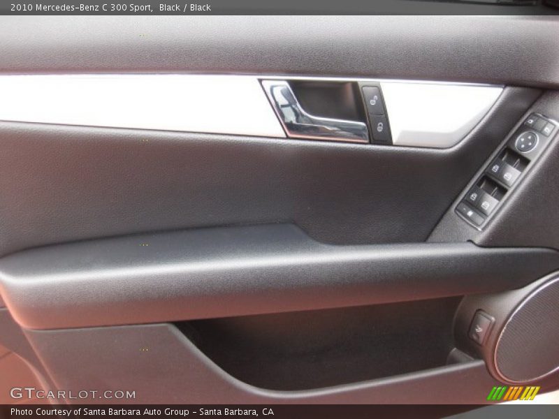 Black / Black 2010 Mercedes-Benz C 300 Sport