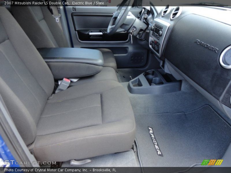 Electric Blue / Slate 2007 Mitsubishi Raider LS Double Cab