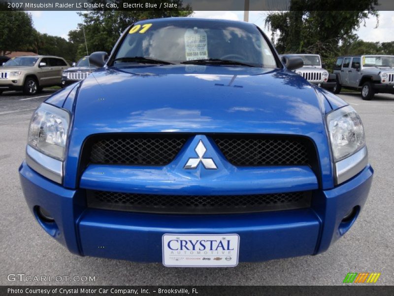 Electric Blue / Slate 2007 Mitsubishi Raider LS Double Cab