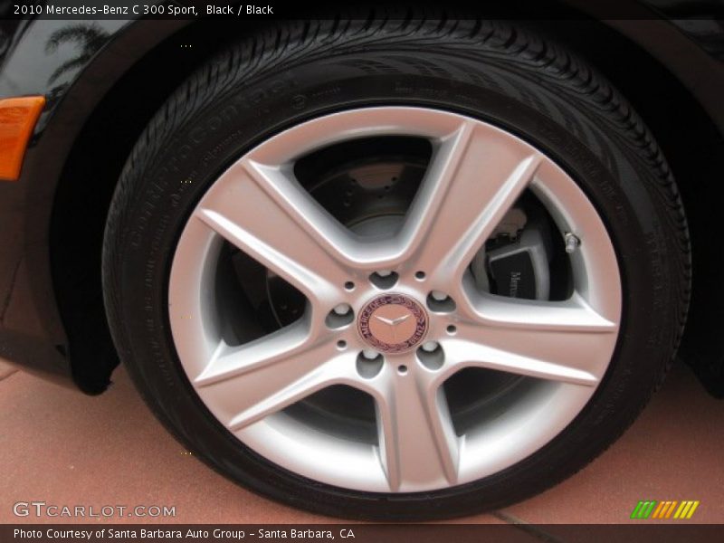 Black / Black 2010 Mercedes-Benz C 300 Sport