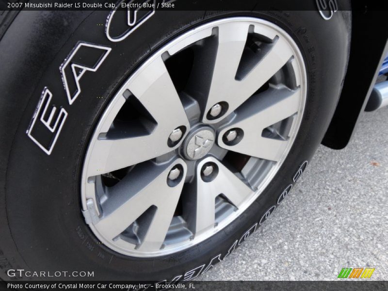 Electric Blue / Slate 2007 Mitsubishi Raider LS Double Cab