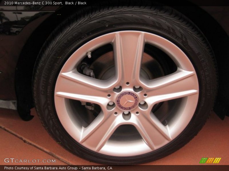 Black / Black 2010 Mercedes-Benz C 300 Sport
