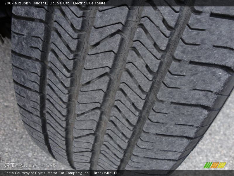 Electric Blue / Slate 2007 Mitsubishi Raider LS Double Cab