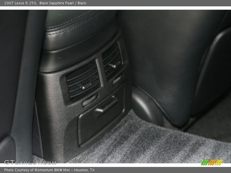 Black Sapphire Pearl / Black 2007 Lexus IS 250