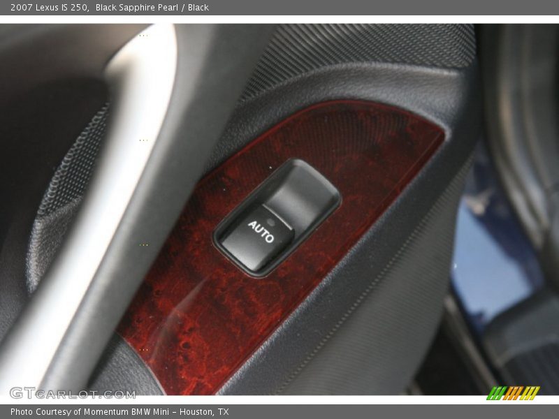 Black Sapphire Pearl / Black 2007 Lexus IS 250