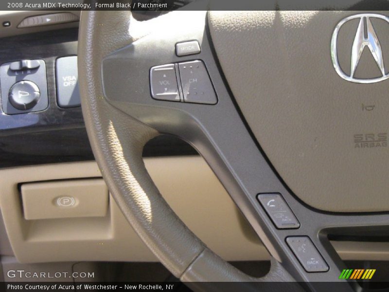 Formal Black / Parchment 2008 Acura MDX Technology