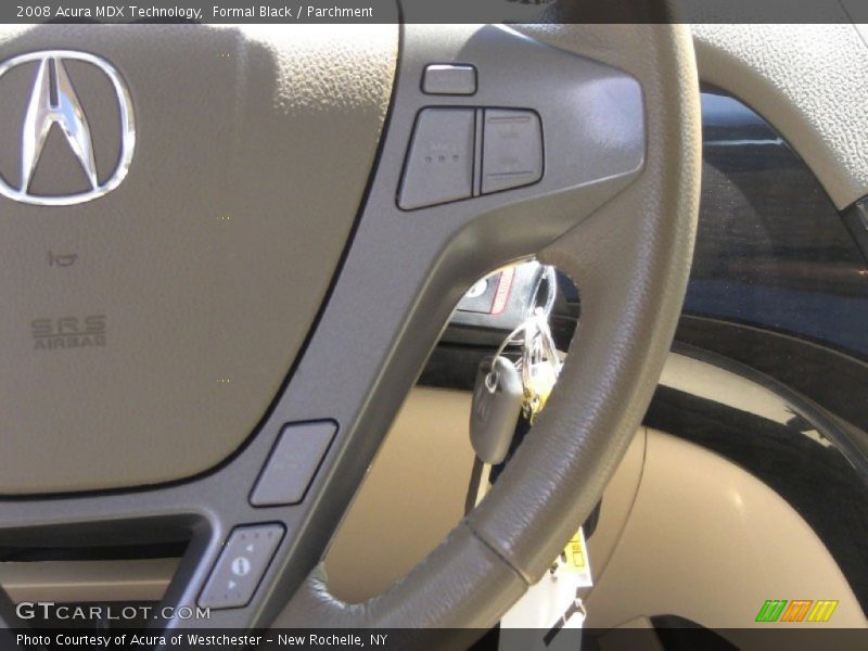 Formal Black / Parchment 2008 Acura MDX Technology