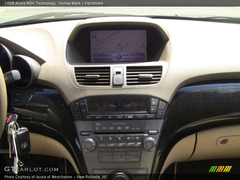Formal Black / Parchment 2008 Acura MDX Technology