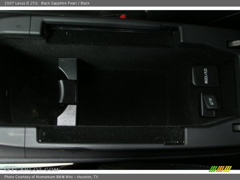 Black Sapphire Pearl / Black 2007 Lexus IS 250