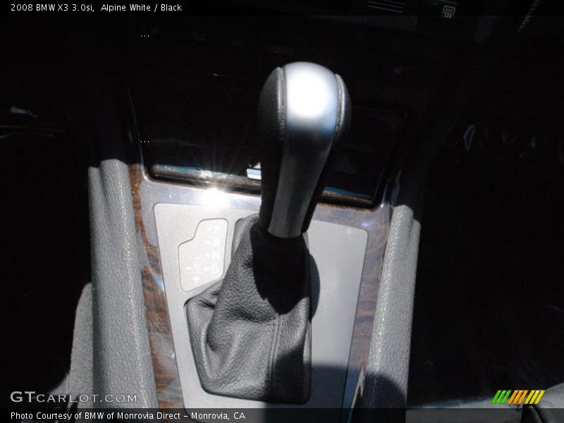 Alpine White / Black 2008 BMW X3 3.0si