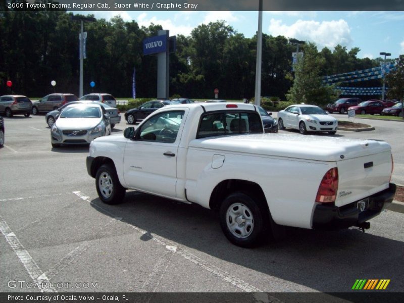 Super White / Graphite Gray 2006 Toyota Tacoma Regular Cab