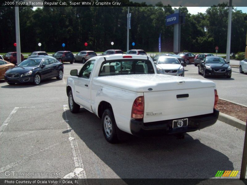 Super White / Graphite Gray 2006 Toyota Tacoma Regular Cab