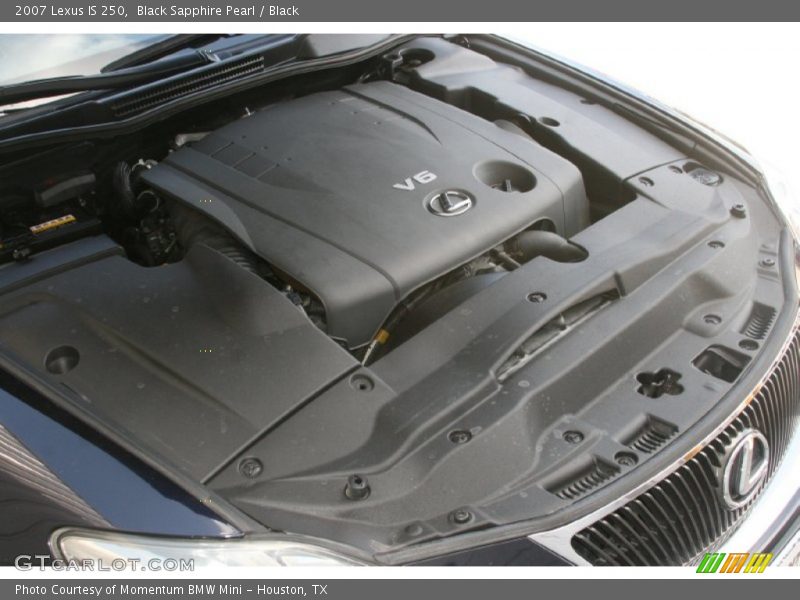 Black Sapphire Pearl / Black 2007 Lexus IS 250