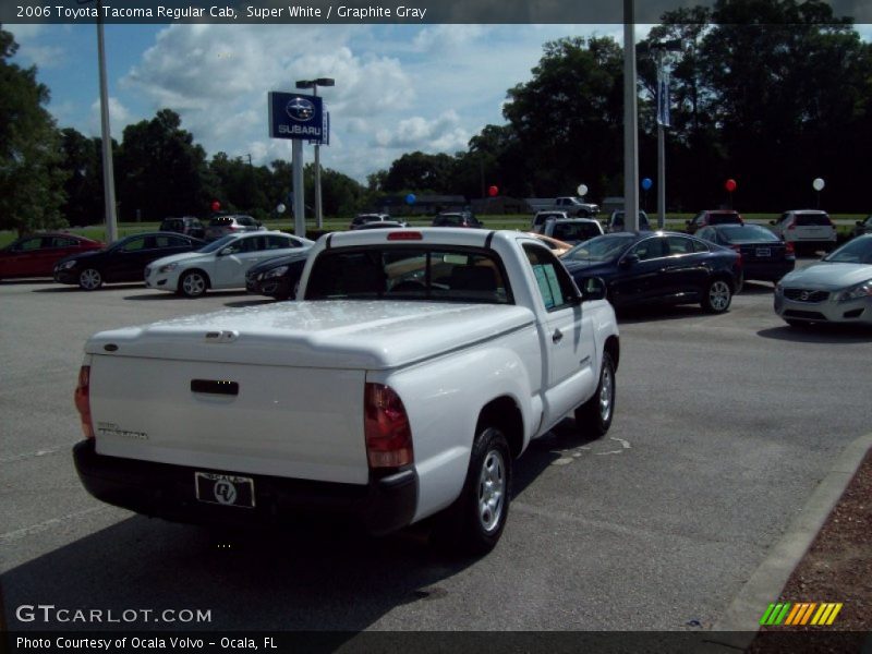 Super White / Graphite Gray 2006 Toyota Tacoma Regular Cab