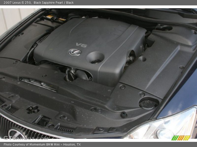 Black Sapphire Pearl / Black 2007 Lexus IS 250