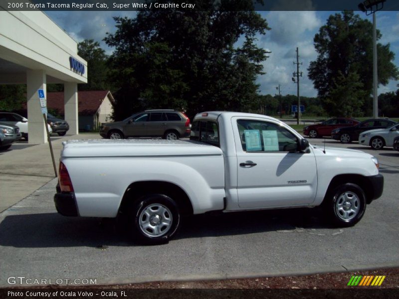Super White / Graphite Gray 2006 Toyota Tacoma Regular Cab