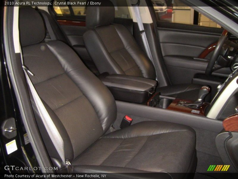  2010 RL Technology Ebony Interior