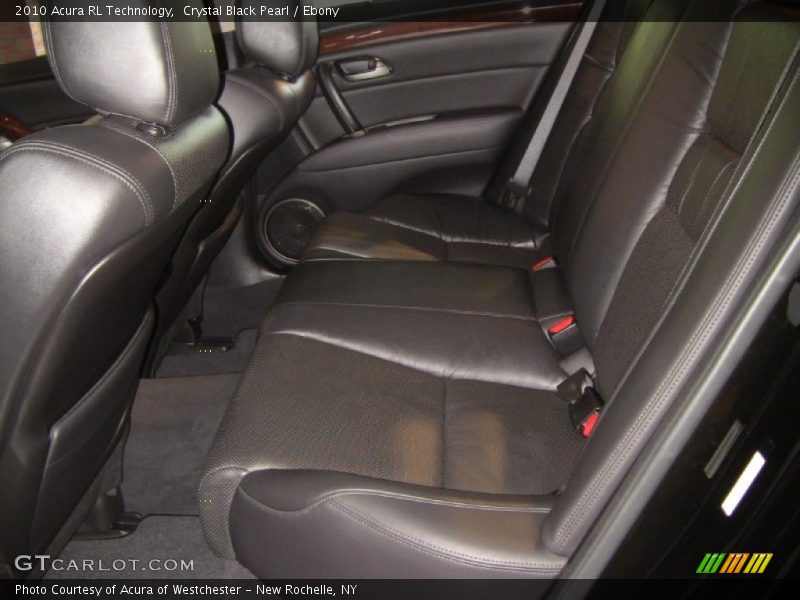 Crystal Black Pearl / Ebony 2010 Acura RL Technology