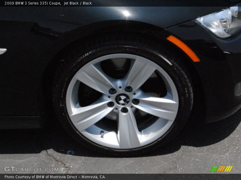 Jet Black / Black 2009 BMW 3 Series 335i Coupe