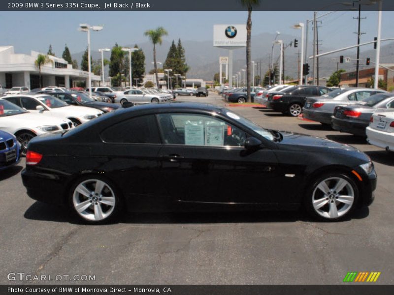 Jet Black / Black 2009 BMW 3 Series 335i Coupe