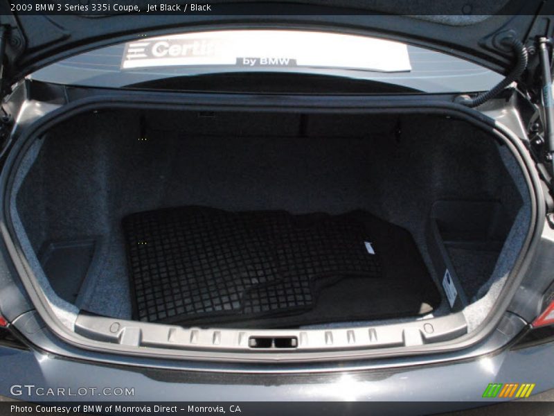 Jet Black / Black 2009 BMW 3 Series 335i Coupe