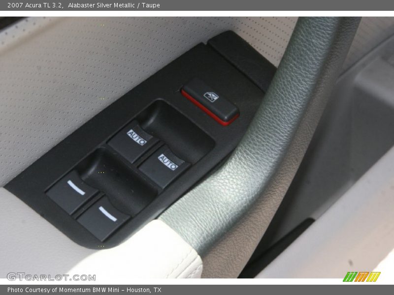 Alabaster Silver Metallic / Taupe 2007 Acura TL 3.2