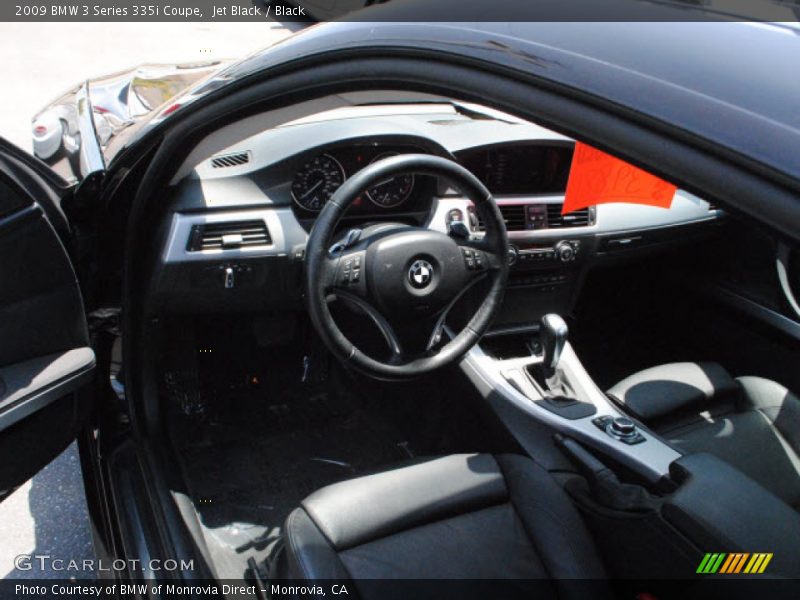 Jet Black / Black 2009 BMW 3 Series 335i Coupe