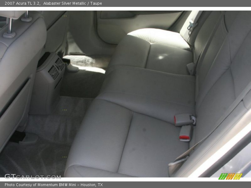 Alabaster Silver Metallic / Taupe 2007 Acura TL 3.2