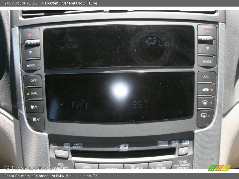 Alabaster Silver Metallic / Taupe 2007 Acura TL 3.2