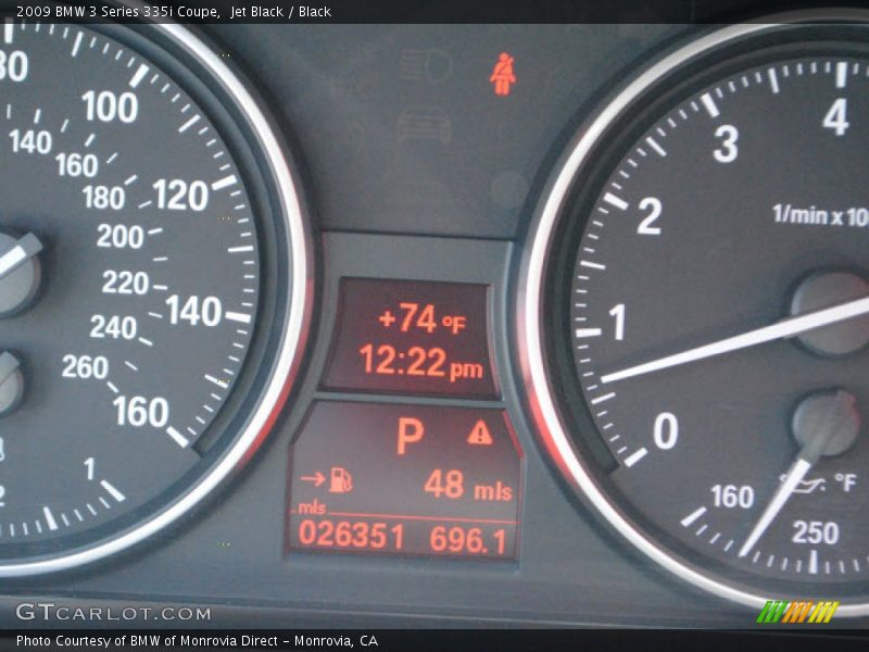 Jet Black / Black 2009 BMW 3 Series 335i Coupe