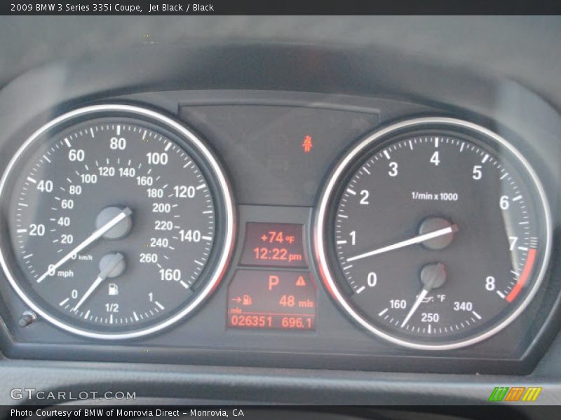 Jet Black / Black 2009 BMW 3 Series 335i Coupe