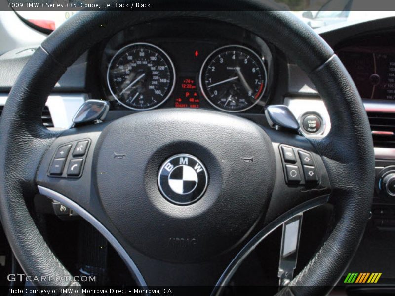 Jet Black / Black 2009 BMW 3 Series 335i Coupe