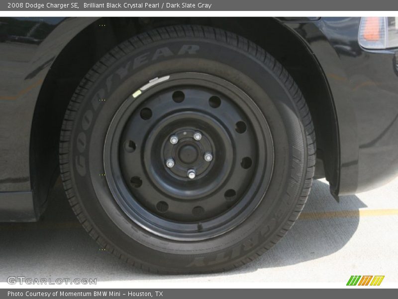 Brilliant Black Crystal Pearl / Dark Slate Gray 2008 Dodge Charger SE