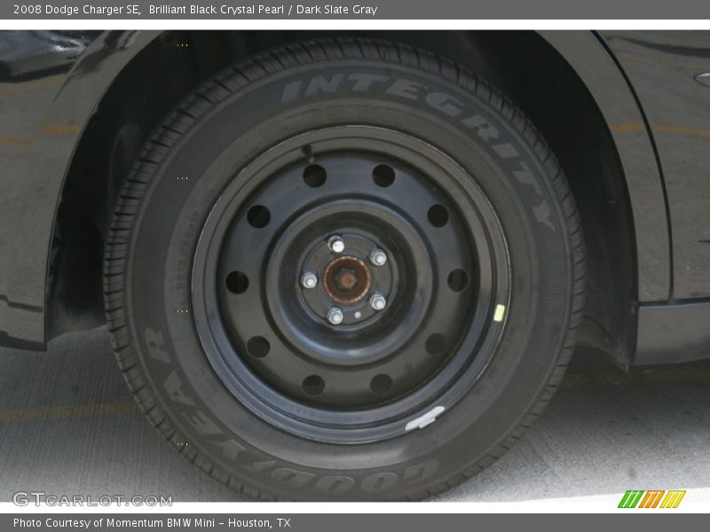 Brilliant Black Crystal Pearl / Dark Slate Gray 2008 Dodge Charger SE