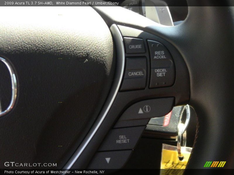 Controls of 2009 TL 3.7 SH-AWD