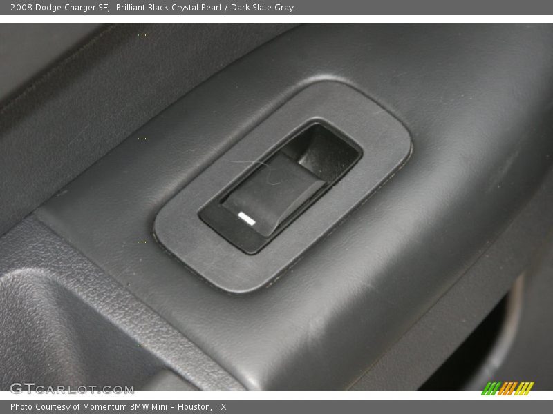 Brilliant Black Crystal Pearl / Dark Slate Gray 2008 Dodge Charger SE