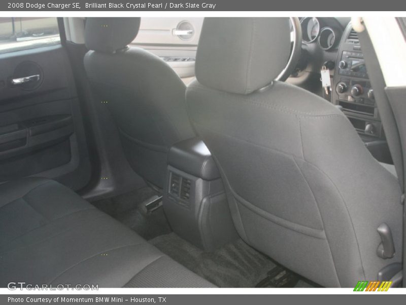 Brilliant Black Crystal Pearl / Dark Slate Gray 2008 Dodge Charger SE