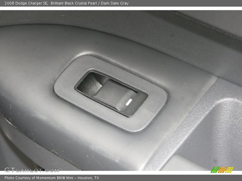 Brilliant Black Crystal Pearl / Dark Slate Gray 2008 Dodge Charger SE