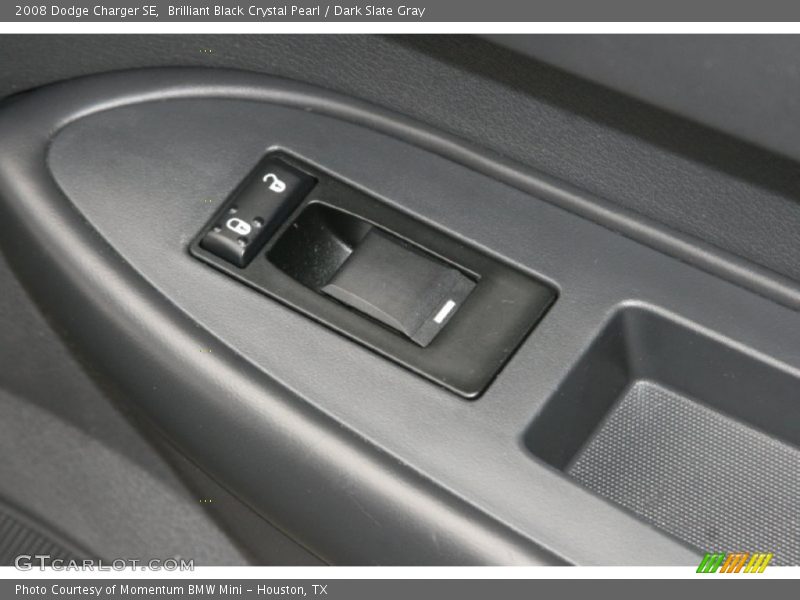 Brilliant Black Crystal Pearl / Dark Slate Gray 2008 Dodge Charger SE