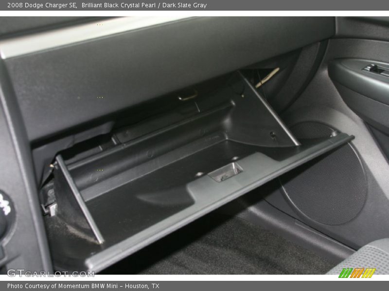 Brilliant Black Crystal Pearl / Dark Slate Gray 2008 Dodge Charger SE