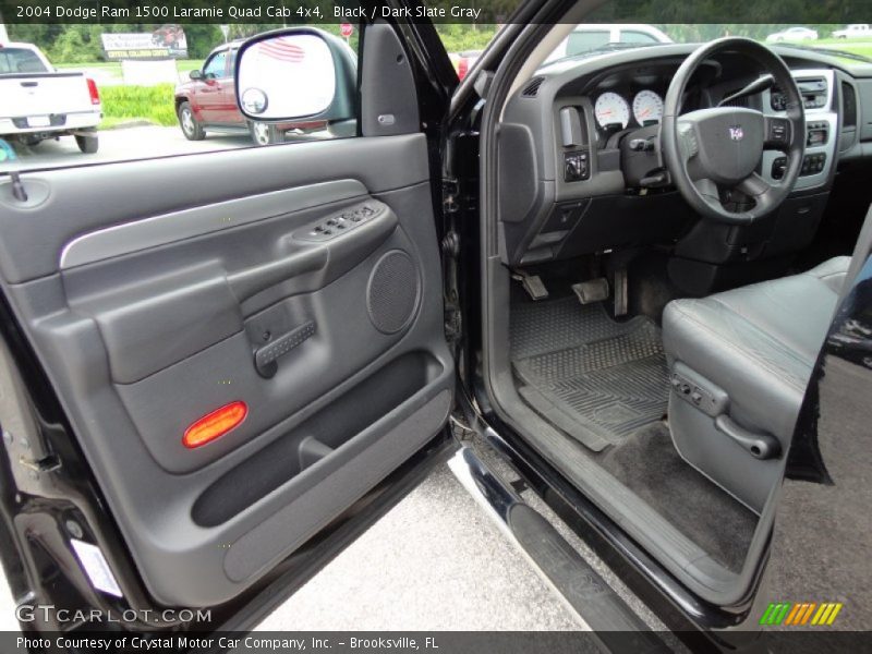 Black / Dark Slate Gray 2004 Dodge Ram 1500 Laramie Quad Cab 4x4