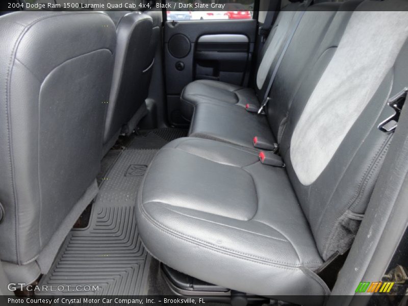 Black / Dark Slate Gray 2004 Dodge Ram 1500 Laramie Quad Cab 4x4