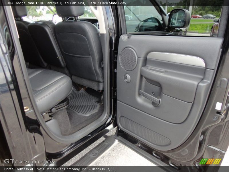 Black / Dark Slate Gray 2004 Dodge Ram 1500 Laramie Quad Cab 4x4