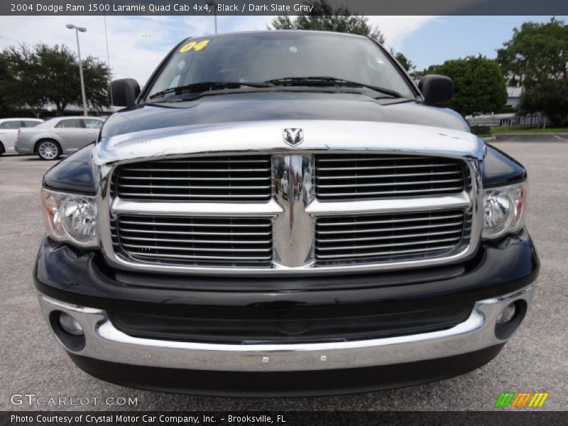 Black / Dark Slate Gray 2004 Dodge Ram 1500 Laramie Quad Cab 4x4