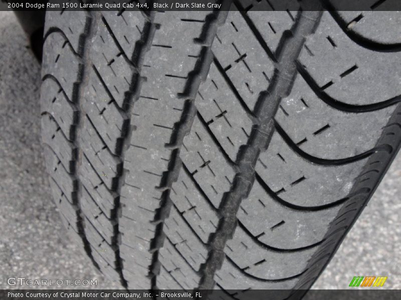 Black / Dark Slate Gray 2004 Dodge Ram 1500 Laramie Quad Cab 4x4