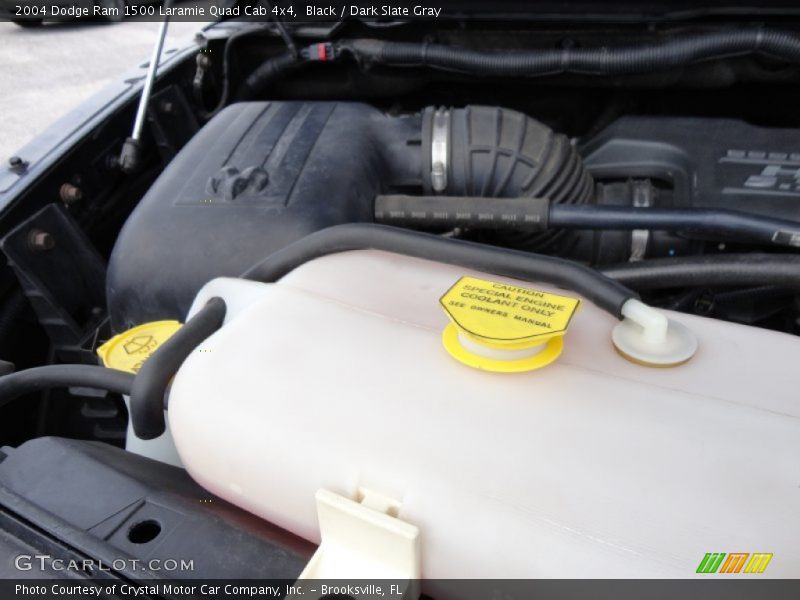 Black / Dark Slate Gray 2004 Dodge Ram 1500 Laramie Quad Cab 4x4