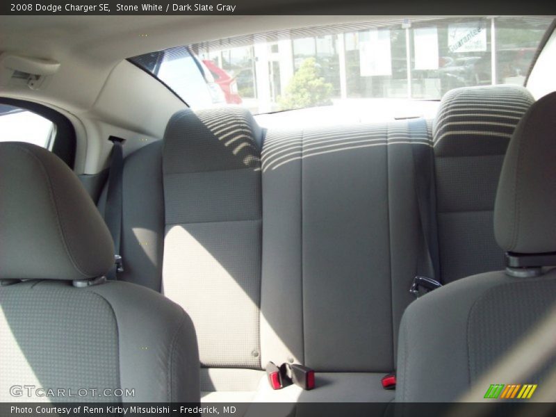 Stone White / Dark Slate Gray 2008 Dodge Charger SE
