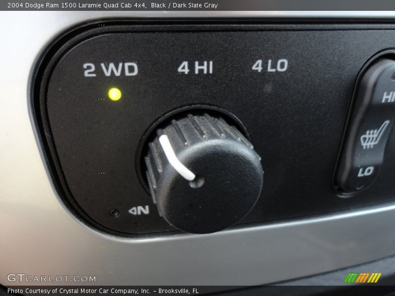 Black / Dark Slate Gray 2004 Dodge Ram 1500 Laramie Quad Cab 4x4