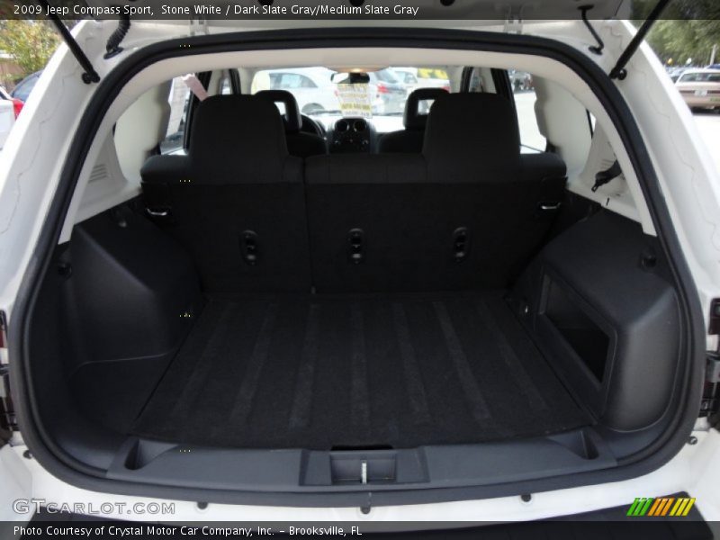 Stone White / Dark Slate Gray/Medium Slate Gray 2009 Jeep Compass Sport