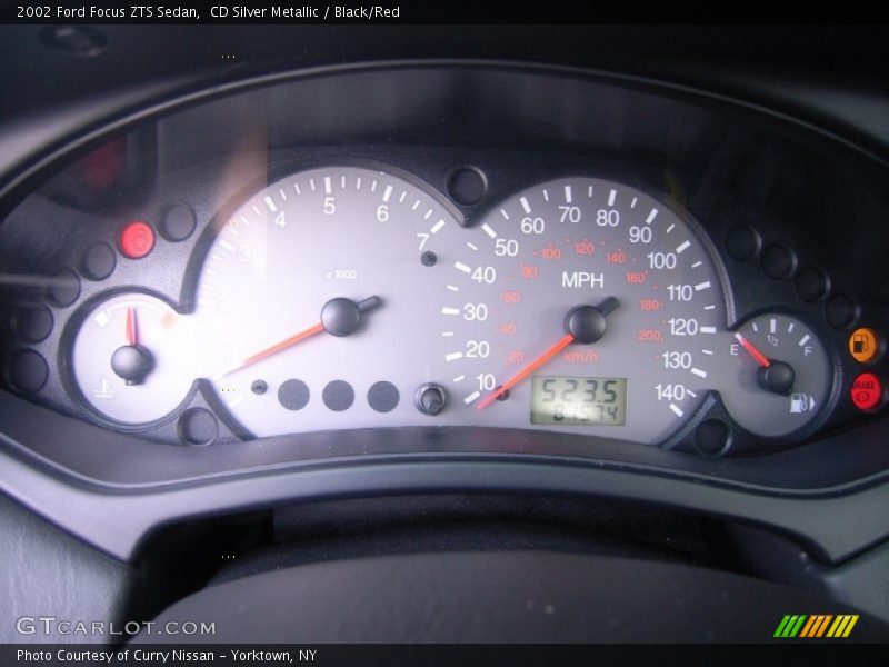  2002 Focus ZTS Sedan ZTS Sedan Gauges